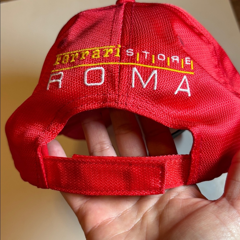 Ferrari Baseball Cap Roma NWOT - Picture 4 of 7